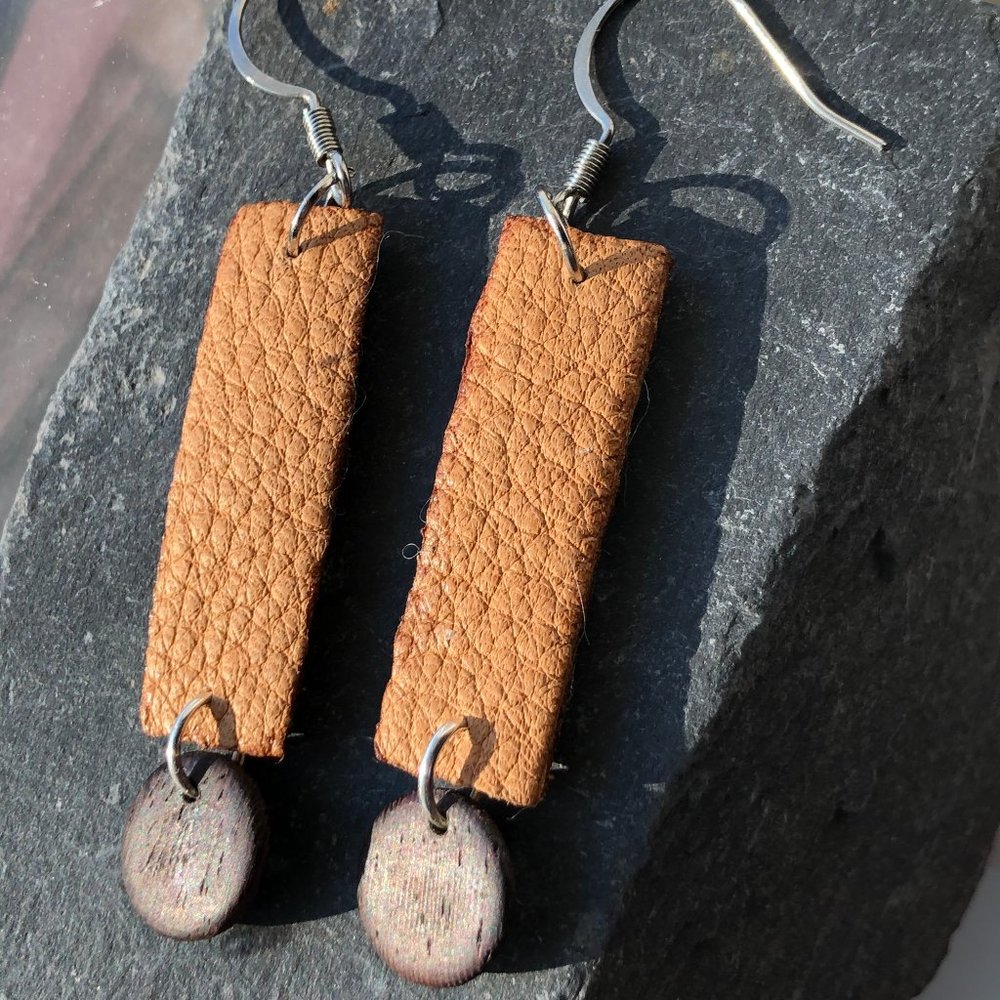 Leather Earrings